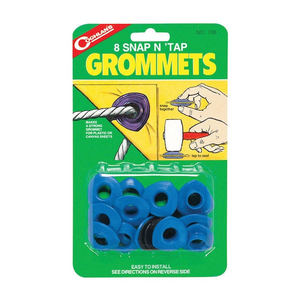 Coghlans Coghlan's 0.7375 in. D X 0.4375 in. D Plastic Grommet 8 pk 706 - main